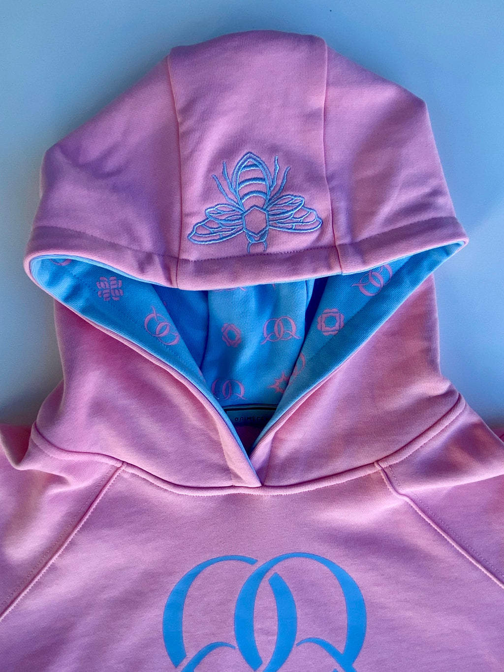 Women's Chest Logo Print Hooded Sweatshirt