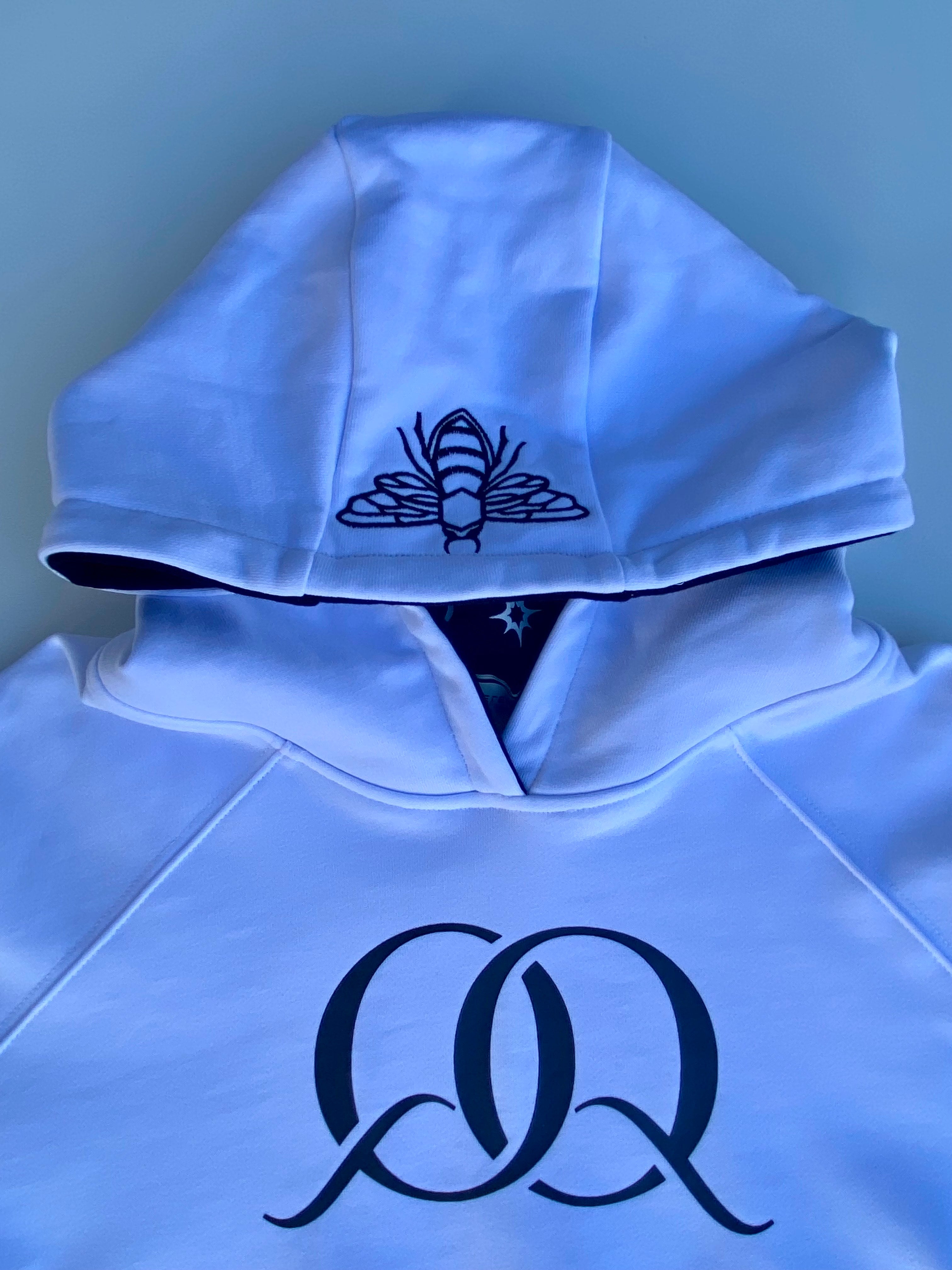 Men's Chest Logo Raglan Hooded Sweatshirt