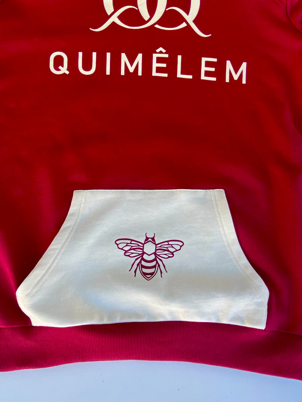 Men's Chest Logo Raglan Hooded Sweatshirt