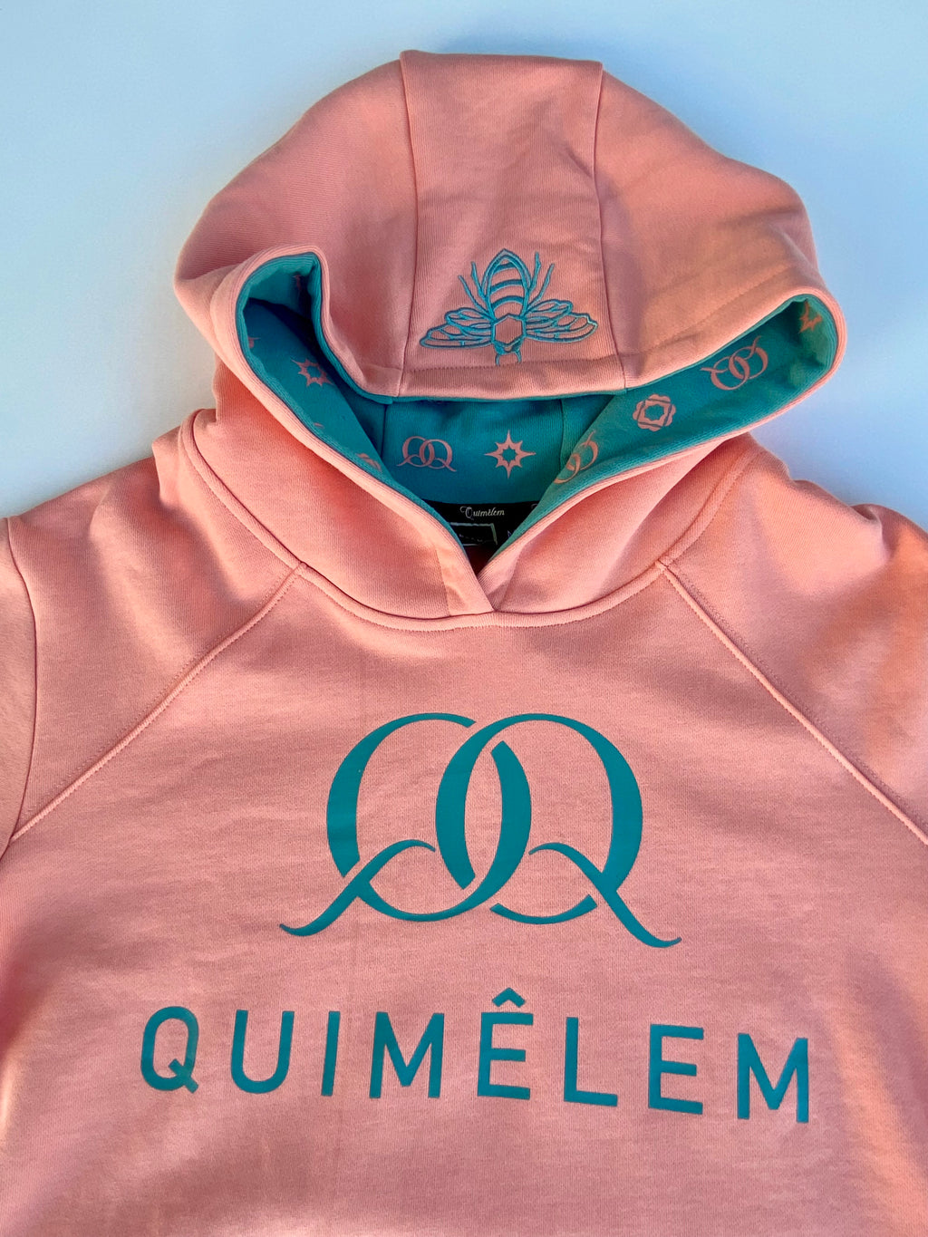 Women's Chest Logo Print Hooded Sweatshirt