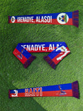 Haiti Soccer Scarf